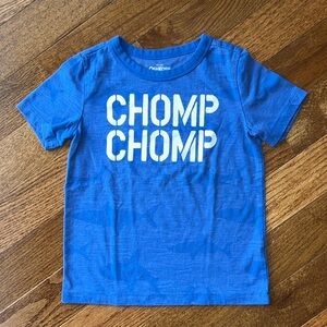 Boys OshKosh B'gosh Blue Shark Tee Size 5T